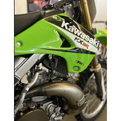 Kawasaki KX 250 2006 special stickers kit graphic replica James Stewart (special print with original green+silver)