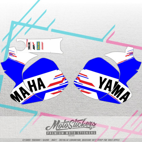 Yamaha XTZ 750 special nádrž sada motokrosových samolep
